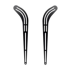 Monoprice 15265 | Universal Floating Soundbar Mount Bracket for Freestanding or Wall Mounted 23in to 55in TVs VESA Patterns from 200x200 to 600x400