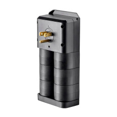 Monoprice 15876 | 6-Outlet Rotating Wall Tap Surge Protector 2160 Joules Clamping Voltage 500V