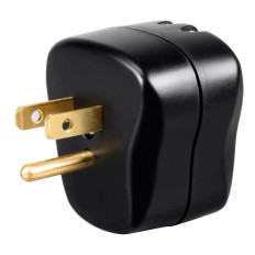 Monoprice 15877 | 1 Outlet Portable Mini Surge Protector 540 Joules Clamping Votage 500V