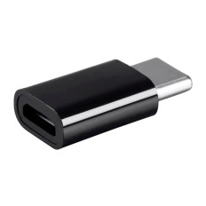 Monoprice 18628 | USB-C Male to Micro B Female Adapter Black