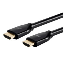 Monoprice 21510 | 4K Certified Premium High Speed HDMI Cable 4K60Hz 18Gbps HDR CL3 Rated 25ft Black