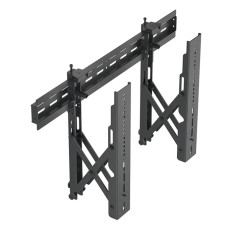 Monoprice 21876 | Commercial Series Menu Video Wall TV Wall Mount Bracket with Push-to-Pop-Out TVs up to 70in