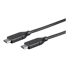 Monoprice 24283 | Essentials USB-C to USB-C 2.0 Cable 480Mbps 5A/100W 26AWG 4m (13.1ft) Black