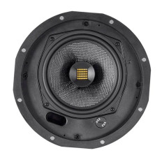 Monoprice 24434 | Amber Ceiling Speakers 6.5-inch 2-way Carbon Fiber with Ribbon Tweeter (pair)