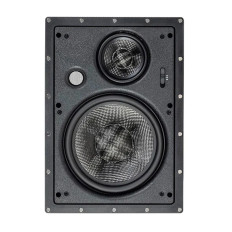 Monoprice 34200 | Alpha In-Wall Speakers 8in Carbon Fiber 3-Way (pair)