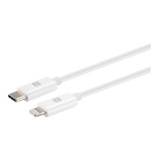 Monoprice 38384 | Essential Apple MFi Certified Lightning to USB-C Charging Cable 6ft White