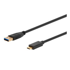 Monoprice 38610 | Select USB 3.0 USB-C to USB-A Cable 6ft Black