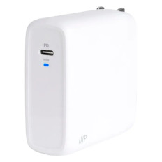 Monoprice 41985 | USB-C Charger 100W 1-port PD GaN Technology Foldable Wall Plug for MacBook Pro/Air iPad Pro iPhone 16/15/14/Plus/Pro/Pro Max
