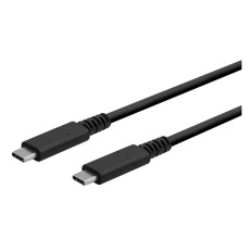Monoprice 43325 | USB4 USB-C Gen 3x2 Cable 40Gbps 100W Black 1m (3.28ft)