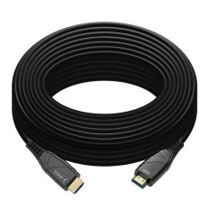 Monoprice 43332 | 4K High Speed Fiber Optic HDMI Cable 4K-60Hz 18Gbps HDR Active Optical Cable (AOC) 65ft Black