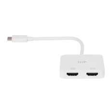 Monoprice 43525 | USB-C to Dual 4K HDMI Adapter (Dual 4K-60Hz)
