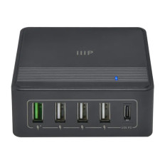 Monoprice 43791 | 60W USB‑C 5‑Port Desktop Charging Station