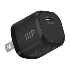 Monoprice 44904 | 20W USB‑C Mini Cubic Wall Charger Black