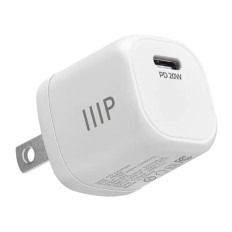 Monoprice 44905 | 20W USB‑C Mini Cubic Wall Charger White