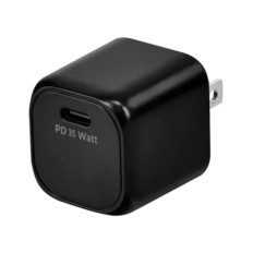 Monoprice 44906 | 35W USB-C Mini Cubic GaN Charger Black