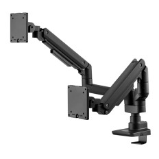 Monoprice 46633 | Heavy Duty Dual Monitor Gas Spring Desk Mount