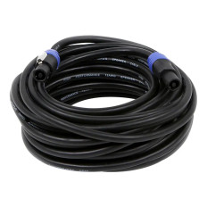 Monoprice 601550 | 100ft 2-conductor NL4 Female to NL4 Female 12AWG Speaker Twist Connector Cable