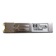 HP AW537A | B-Series 1Gb/s 1000Base-T Copper-Mode 100m RJ-45 Connector SFP (mini-GBIC) Transceiver Module
