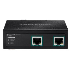 TRENDnet TI-E100 | Single Port Supports PoE 15.4W and PoE+ 30W Industrial Gigabit PoE+ Extender