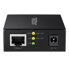 TRENDnet TFC-FSFP | 100Base-TX to 100Base-FX Single-mode, Multi-mode 1 x SFP Slots Media Converter