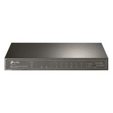TP-LINK T1500G-10PS | JetStream 8-Port Gigabit Smart PoE Switch with 2 SFP Slots