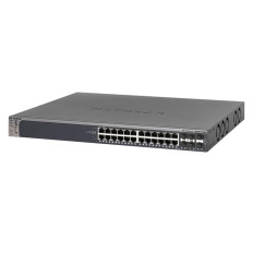 Netgear GSM7328SO-200NAS | ProSafe GSM7328S 24 x RJ-45 Ports 10/100/1000Base-T Layer 2 Managed Stackable Gigabit Ethernet Network Switch