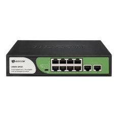 BDCOM S1500-8P2G | S1500-P 8 x Gigabit Ethernet PoE+ RJ-45 with 2x GbE Network Ports Ethernet Switch