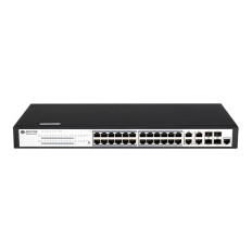 BDCOM S2528-P | 24-Ports Gigabit Ethernet PoE+ RJ-45 with 4x GbE SFP Expansion Slot 2 Layer Supported Ethernet Switch