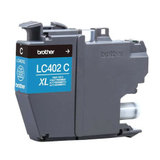 Brother LC402XLCS | High-yield Ink Cyan Approx 1500 Pages for MFC-J5340DW/ MFC-J6540DW/ MFC-J6940DW All-In-One Printers