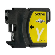 Brother LC61Y | Standard Yield Ink Yellow for DCP-165C/ DCP-385C/ DCP-395CN/ DCP-585CW/ DCP-J125/ DCP-J140W/ MFC-250C