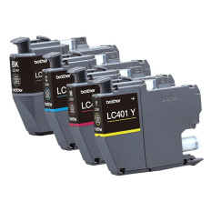 Brother LC4014PKS | Standard Yield Ink 4-Pack Color Yields Approx 200 pages for MFC-J1010DW/ MFC-J1012DW/ MFC-J1170DW/ and MFC-J1800DW All-In-One Printers