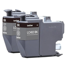 Brother LC4022PKS | Standard Yield Ink 2-Pack Black Yields Approx 550 pages for MFC-J5340DW/ MFC-J6540DW/ MFC-J6940DW All-In-One Printers