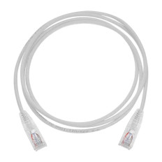 Monoprice 13535 | Cat6 Component Level Ethernet Cable SlimRun Pure Bare Copper UTP 28AWG 550MHz Snagless RJ45 5ft White