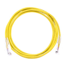 Monoprice 13541 | Cat6 Component Level Ethernet Cable SlimRun Pure Bare Copper UTP 28AWG 550MHz Snagless RJ45 7ft Yellow