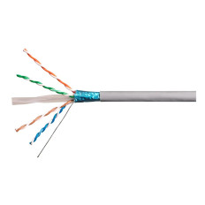 Monoprice 18610 | 1000ft Cat6 Ethernet Cable STP 23AWG 1G Pure Copper CMR‑Rated Gray