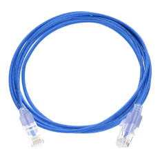 Monoprice 29478 | Cat6A Ethernet Patch Cable SlimRun Snagless RJ45 550MHz UTP Pure Bare Copper 10G 30AWG 10-Pack 5ft Multicolor