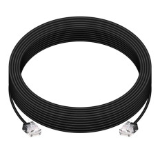 Monoprice 39078 | Cat6 Ethernet Patch Cable Micro SlimRun Stranded 550MHz UTP Pure Bare Copper 32AWG 50ft Black