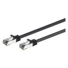 Monoprice 41009 | Cat8 Ethernet Patch Cable 26AWG S/FTP 2GHz 40G Pure Bare Copper 1ft Black