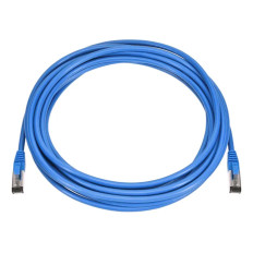 Monoprice 45420 | Cat8 Ethernet Patch Cable Double Shielded S/FTP 28AWG 2GHz 40G Pure Bare Copper Snagless RJ45 20ft Blue