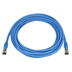 Monoprice 45422 | Cat8 Ethernet Patch Cable Double Shielded S/FTP 28AWG 2GHz 40G Pure Bare Copper Snagless RJ45 30ft Blue