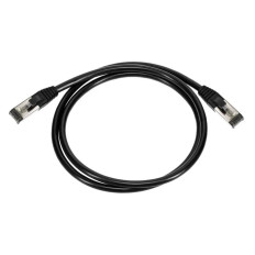 Monoprice 45442 | Cat8 Ethernet Patch Cable Double Shielded S/FTP 28AWG 2GHz 40G Pure Bare Copper Snagless RJ45 3ft Black