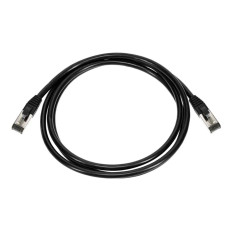 Monoprice 45443 | Cat8 Ethernet Patch Cable Double Shielded S/FTP 28AWG 2GHz 40G Pure Bare Copper Snagless RJ45 5ft Black