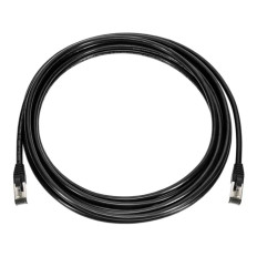 Monoprice 45446 | Cat8 Ethernet Patch Cable Double Shielded S/FTP 28AWG 2GHz 40G Pure Bare Copper Snagless RJ45 14ft Black