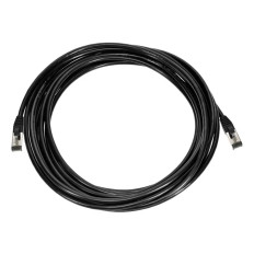 Monoprice 45448 | Cat8 Ethernet Patch Cable Double Shielded S/FTP 28AWG 2GHz 40G Pure Bare Copper Snagless RJ45 20ft Black