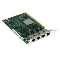HP 389931R-001 | Quad-Ports RJ-45 1Gb/s 10Base-T/100Base-TX/1000Base-T Gigabit Ethernet PCI-X Server Network Adapter