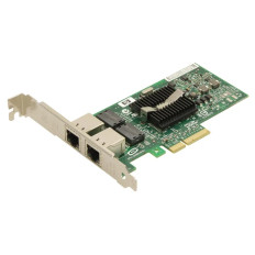 HP 412651-001B | Dual-Ports RJ-45 1Gb/s 10Base-T/100Base-TX/1000Base-T Gigabit Ethernet PCI Express x4 Server Network Adapter
