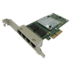 HP 593743-001N | Quad-Ports RJ-45 1Gb/s 10Base-T/100Base-TX/1000Base-T Gigabit Ethernet PCI Express 2.0 x4 Server Network Adapter
