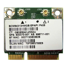 HP 600370-001 | 150Mbps 2.4GHz IEEE 802.11b/g/n Bluetooth 4.0 Mini PCI Express Wireless Network Card
