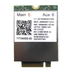 HP 796927-001 | LT4120 LTE/EV-DO/HSPA Snapdragon X5 LTE T77W595 WWAN M.2 150Mb/s Wireless Module