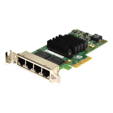 HP 816551-001 | 4 x Ports 1Gb/s 1000Base-T PCI-Express 2.1 X4 366T Network Adapter for ProLiant DL/ML/XL Servers